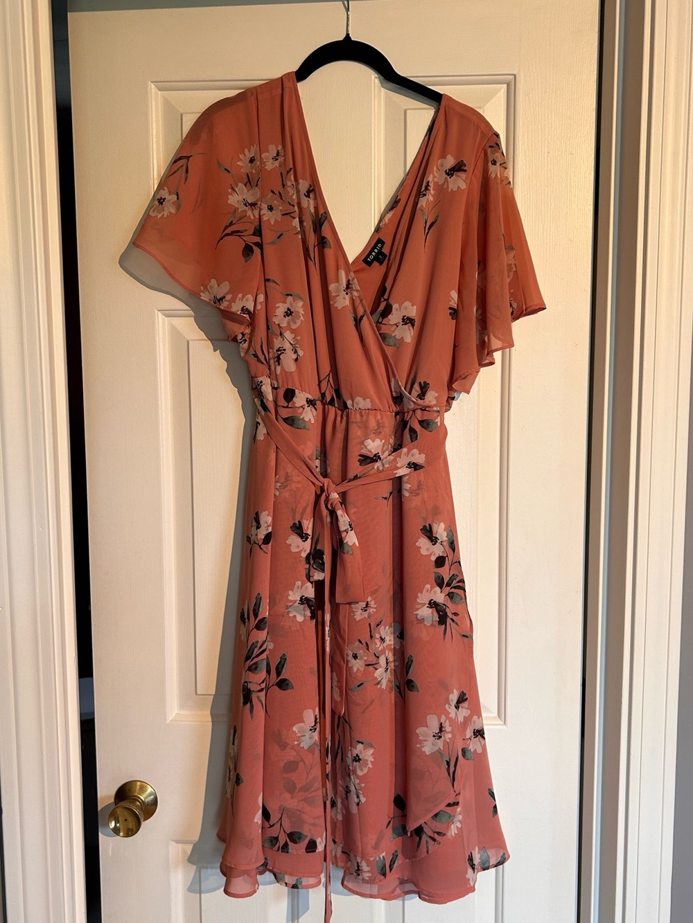 torrid mini wrap dress 🌺 - Picture 8 of 8